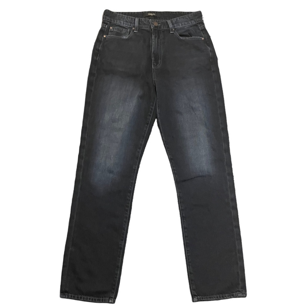 Fidelity Denim Madison Jean in Stiletto Black Vintage NWT